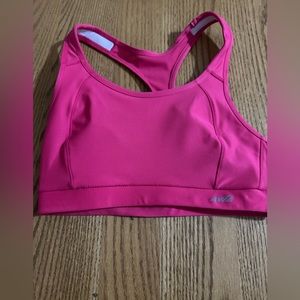 Avia fuchsia pink sports bra, size M